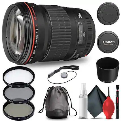 ULTRASONIC J 135mm EF LENS CANON 1:2 135mm EF LENS CANON ULTRASONIC PWRTC UV 1:702 PAOPTC SO O PAUTC CPL E Canon