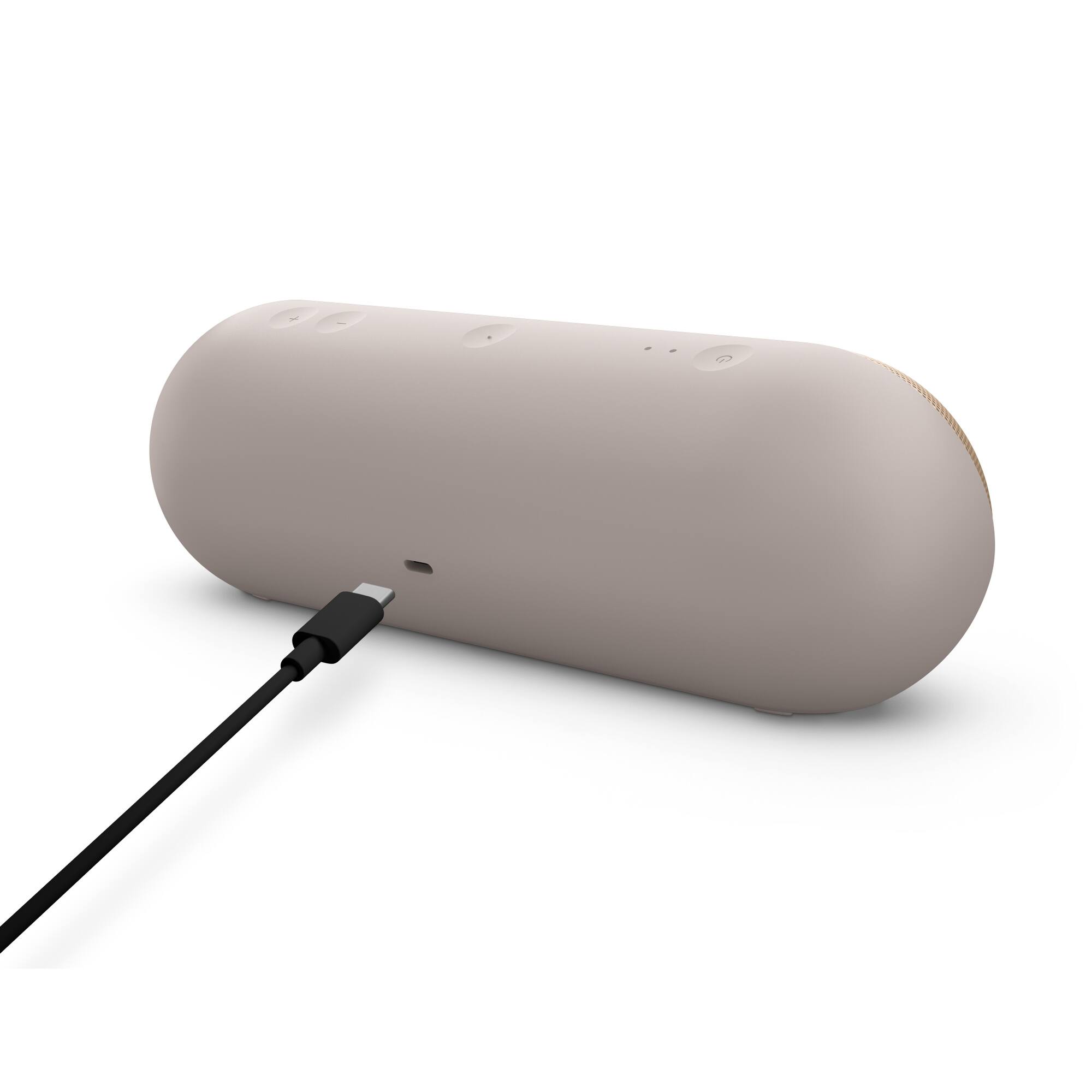 Left. Beats - Beats - Pill Portable Wireless Bluetooth Speaker + Power Adapter - Champagne Gold.
