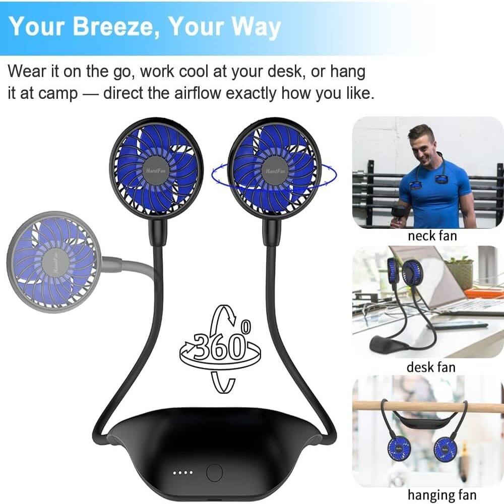 Your Breeze, Your Way

Wear it on the go, work cool at your desk, or hang it at camp — direct the airflow exactly how you like.

Handfan
HandFan
neck fan
360
desk fan
hanging fan