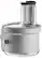 Left. KitchenAid - Food Processor Attachment with Dicing Kit for KitchenAid Stand Mixers - Stainless.