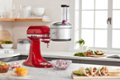 Accessories. KitchenAid - KSM2FPA Food Processor Attachment Kit with Commercial Style Dicing - Plata.