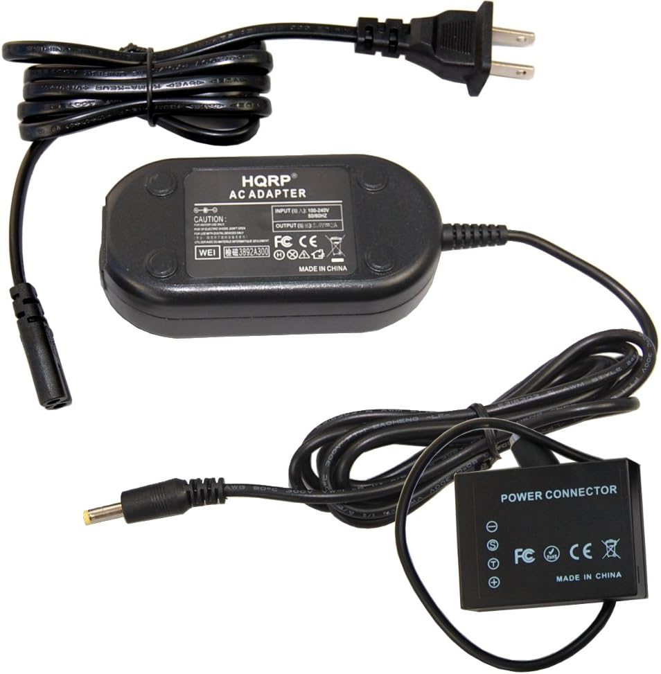 AS PF 3BAND HQRP AC ADAPTER  
INPUT 100-240V  
CAUTION OUTPUT T8 LIVE  
WEI 3892A300  
MADE IN CHINA  
POWER CONNECTOR  
FC CE  
MADE IN CHINA