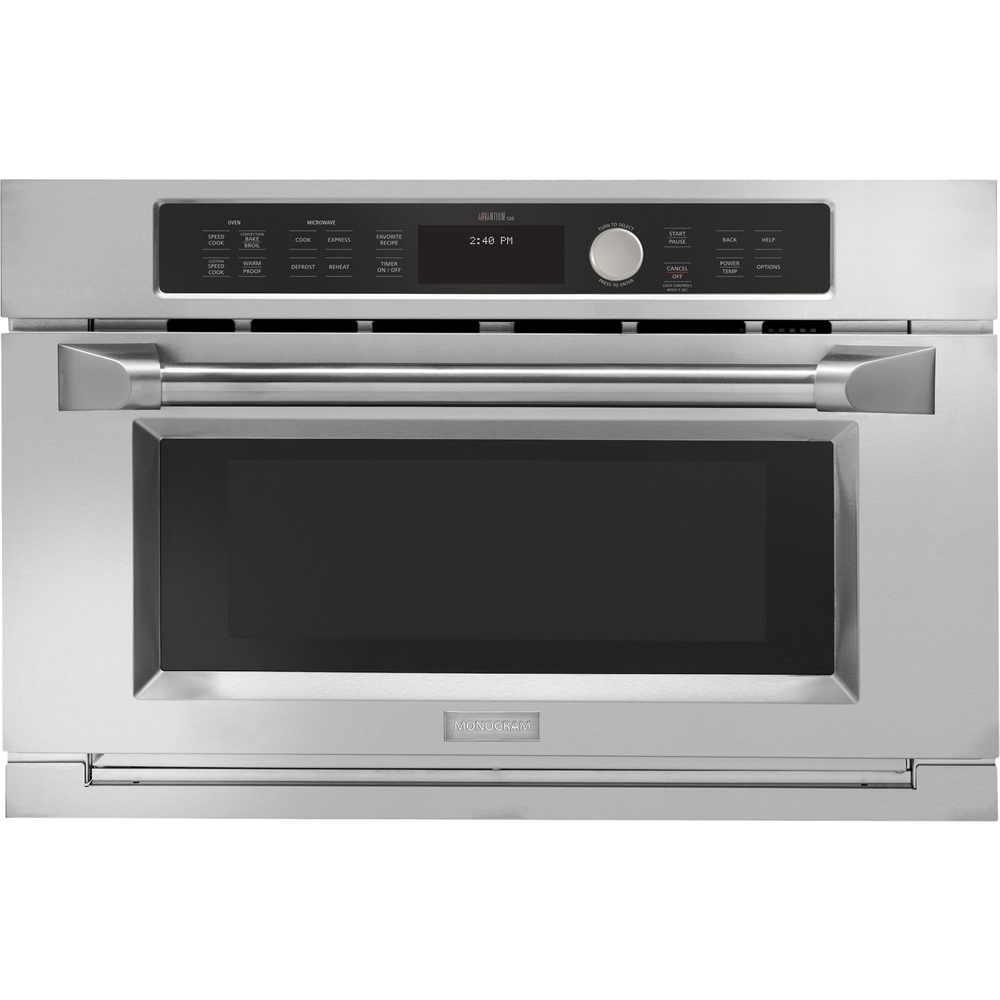 Monogram - 29.8" Built-In Single Electric Wall Oven - Stainless Steel