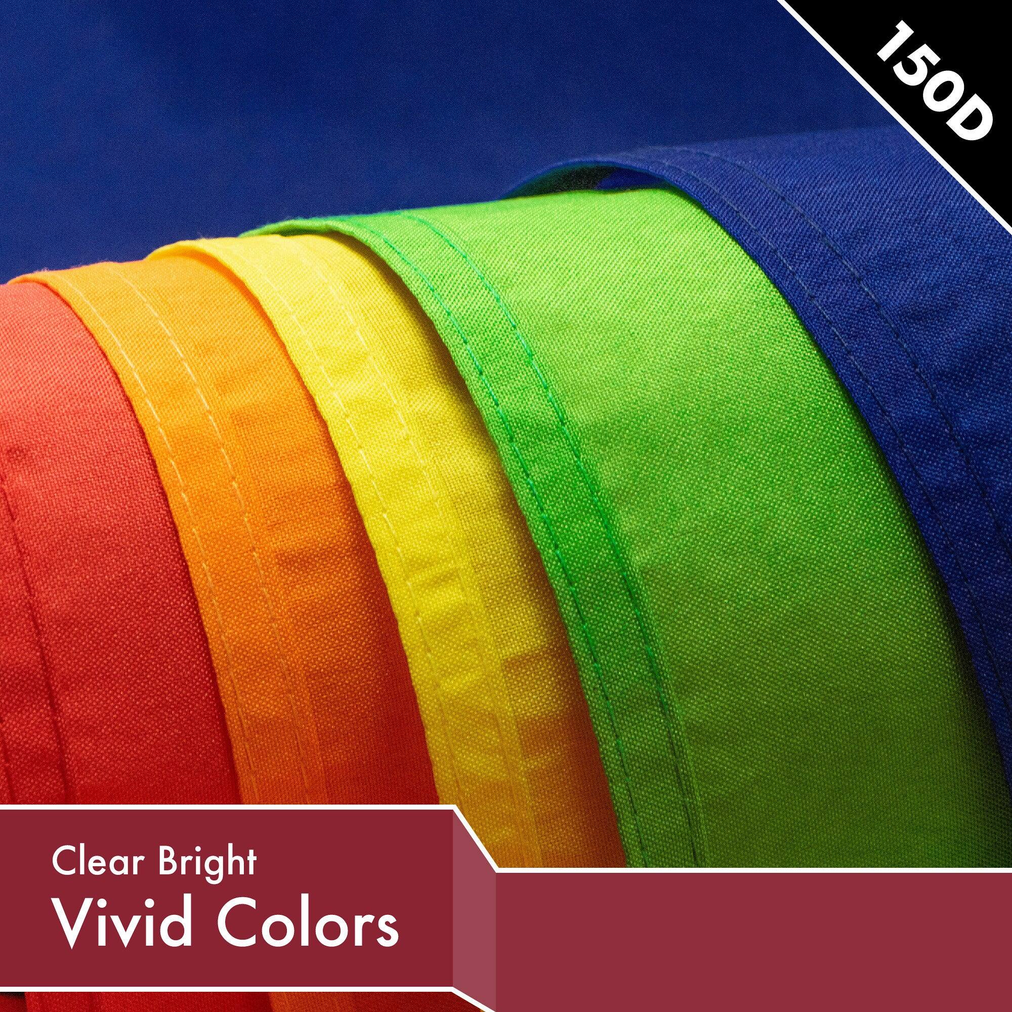 150D Clear Bright Vivid Colors