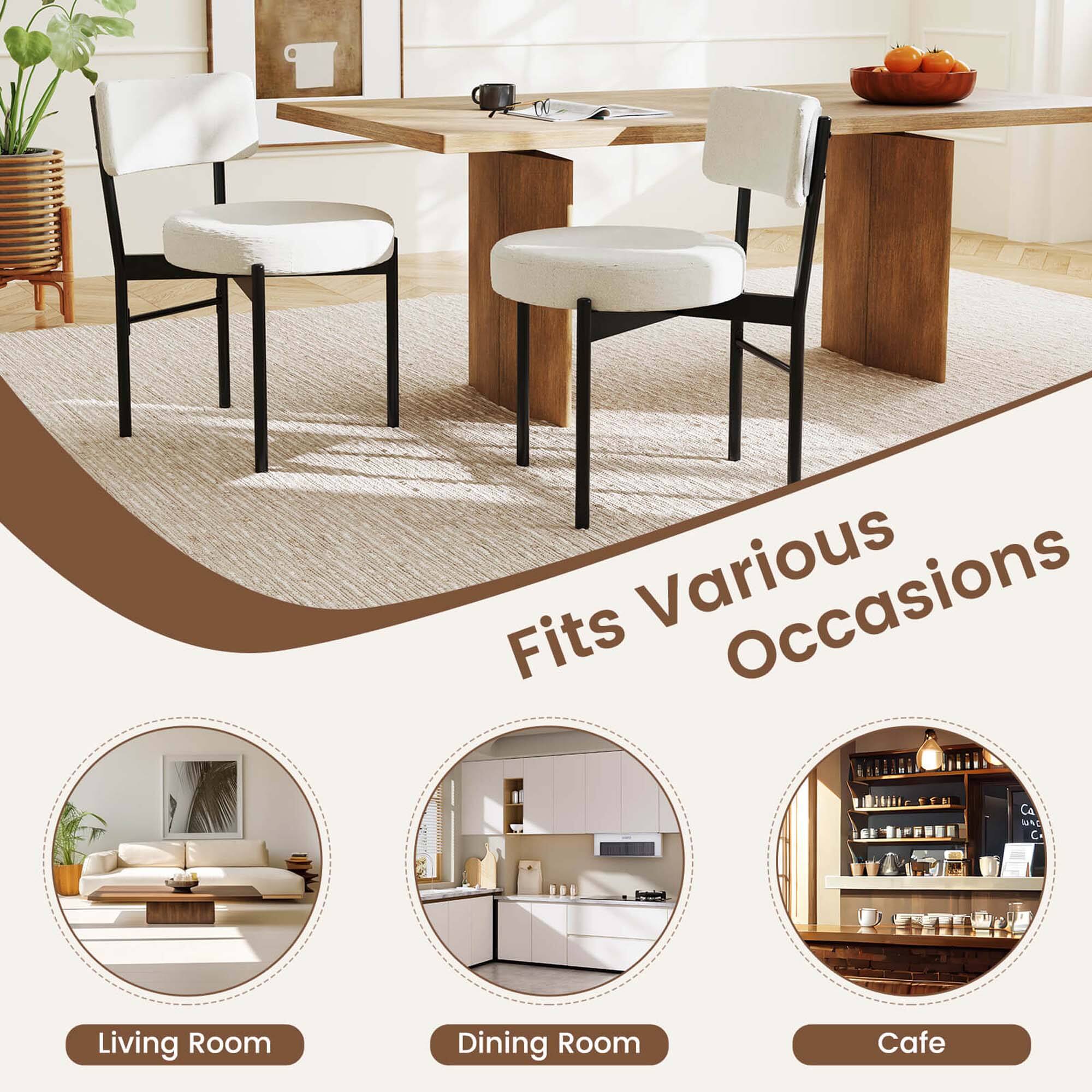 Fits Various Occasions - Living Room, Dining Room, Cafe