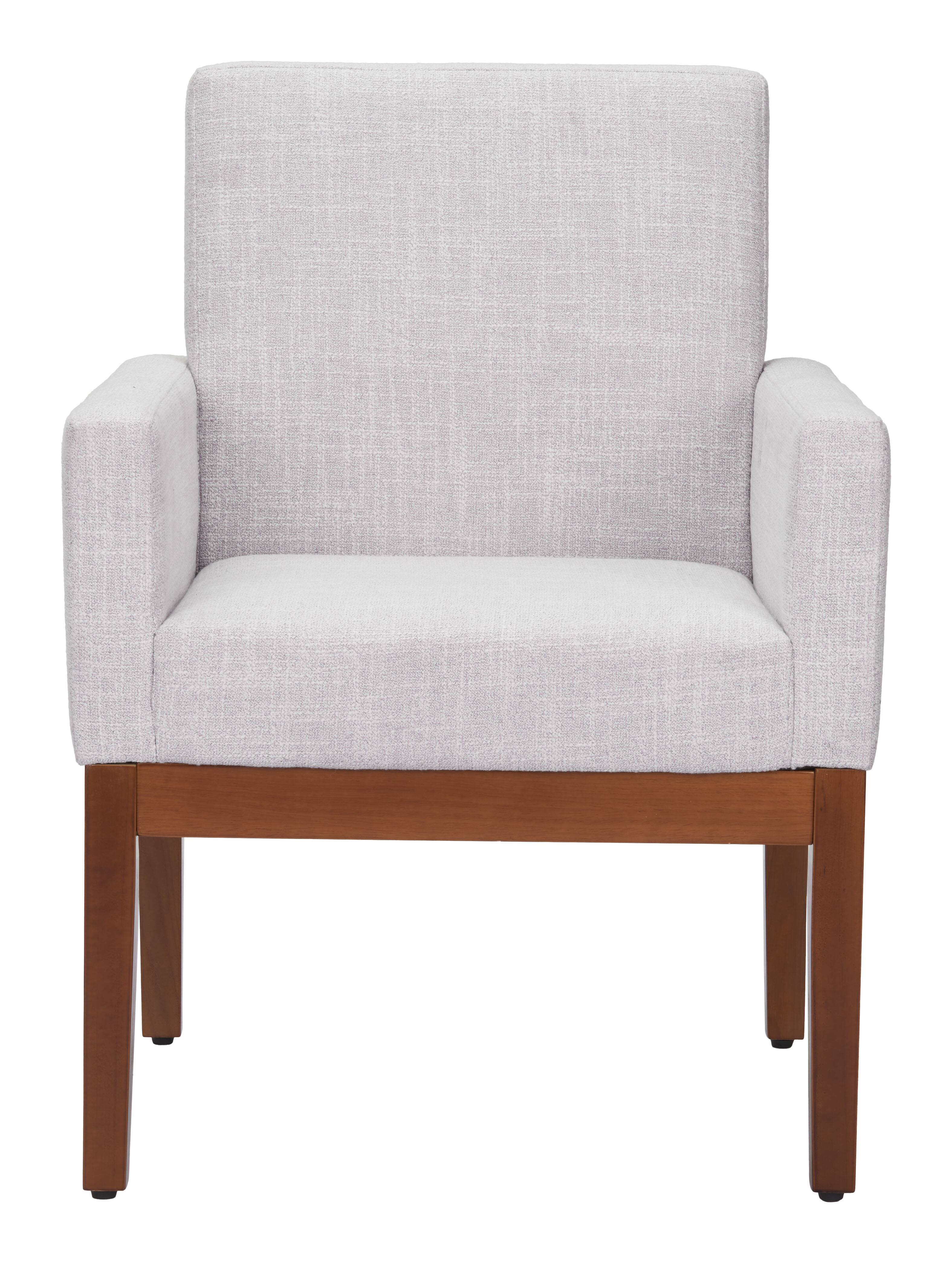 Alt View 1. Hivvago - Senzil Dining Chair Ivory - Ivory.