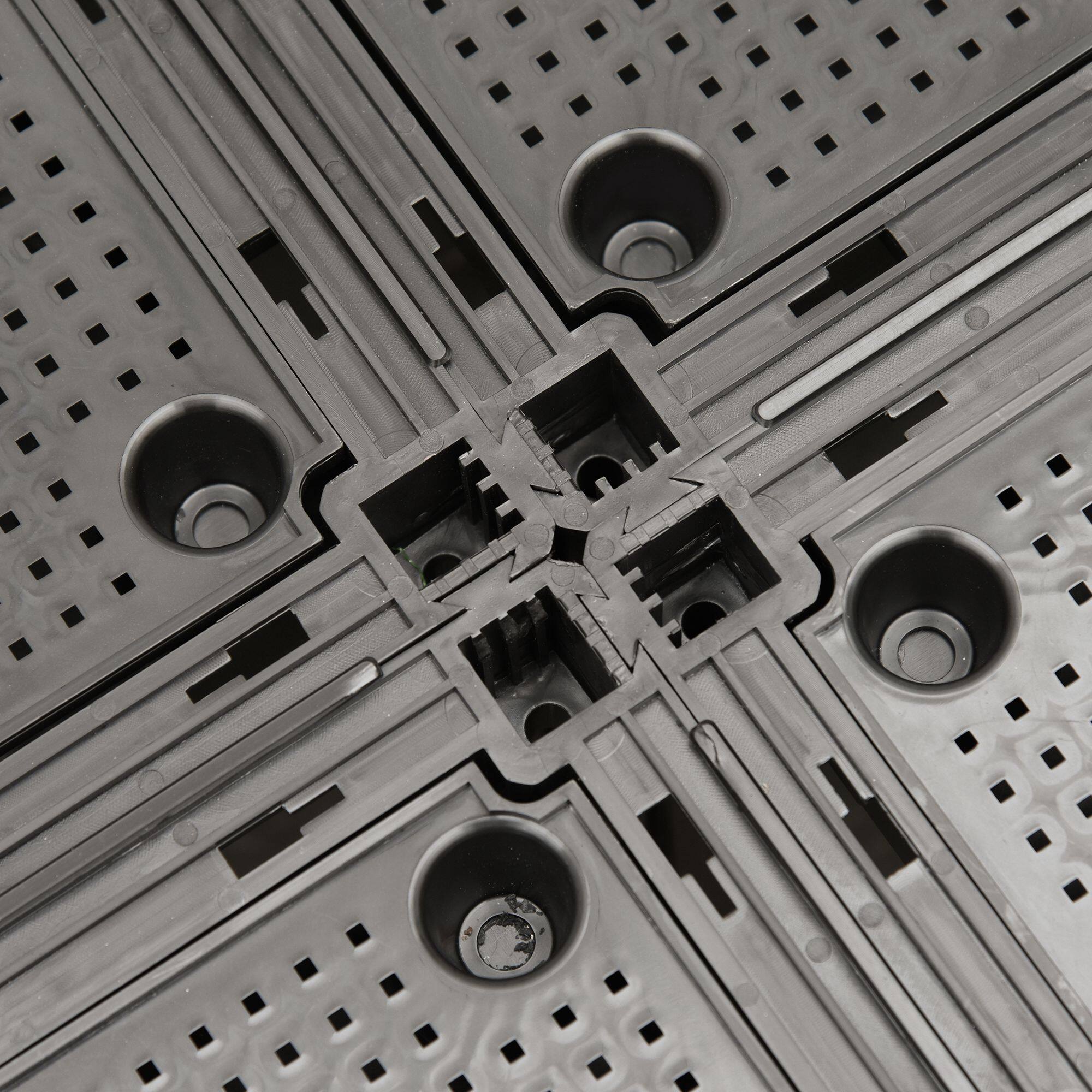 Alt View 8. Outsunny - 6 Piece Raised Garden Bed with Legs, Planter Box Raised Bed to Grow Flowers, Herbs & Vegetables - Brown.