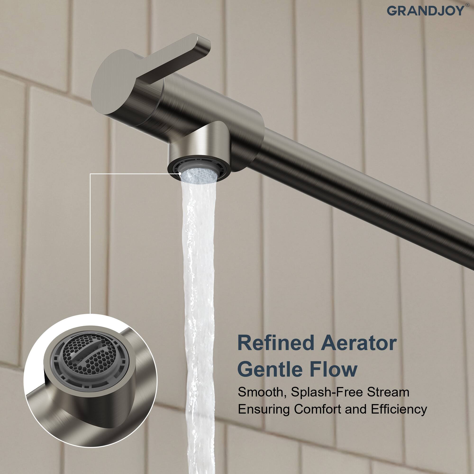 Refined Aerator  
Gentle Flow  
Smooth, Splash-Free Stream  
Ensuring Comfort and Efficiency