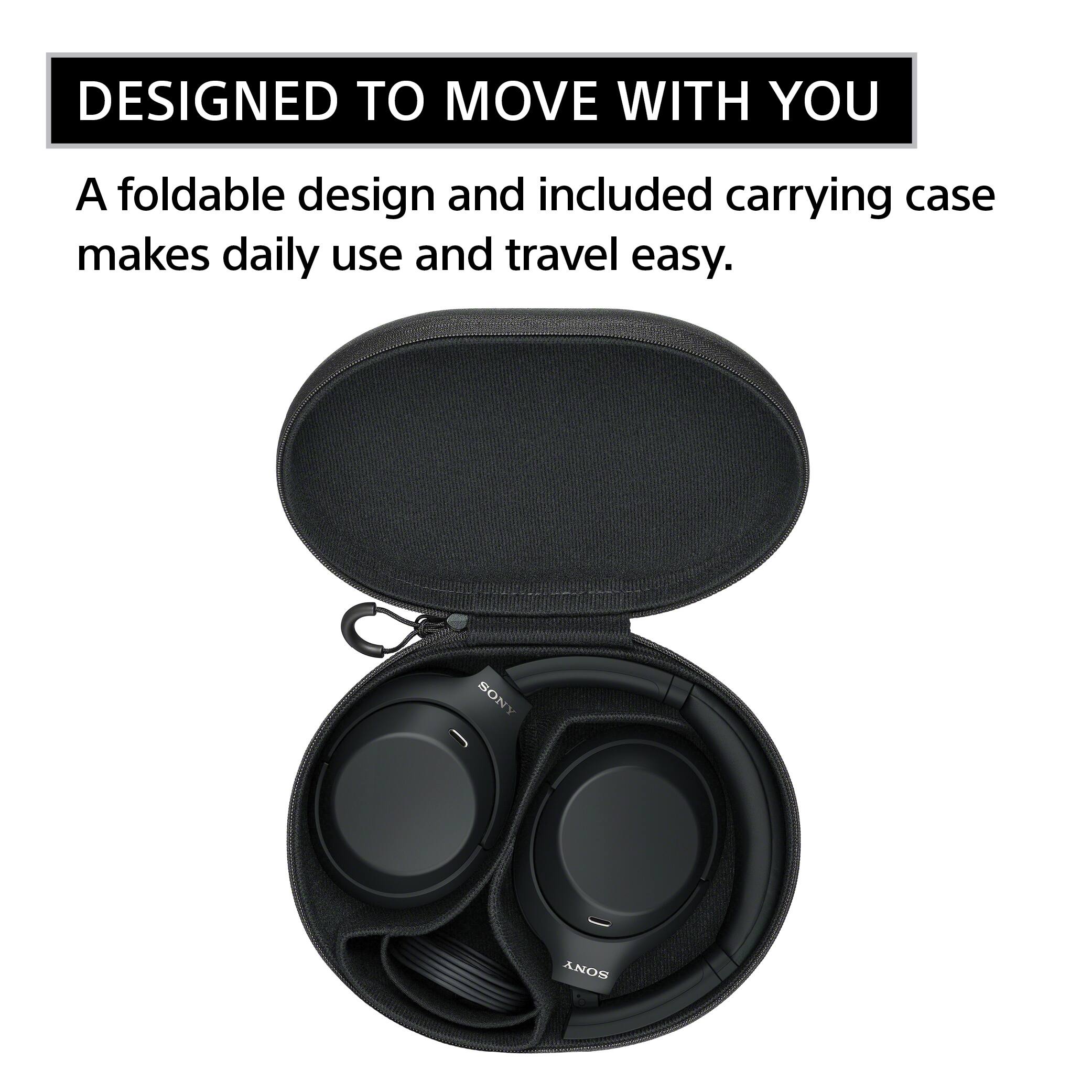 DESIGNED TO MOVE WITH YOU

A foldable design and included carrying case makes daily use and travel easy.

SONY