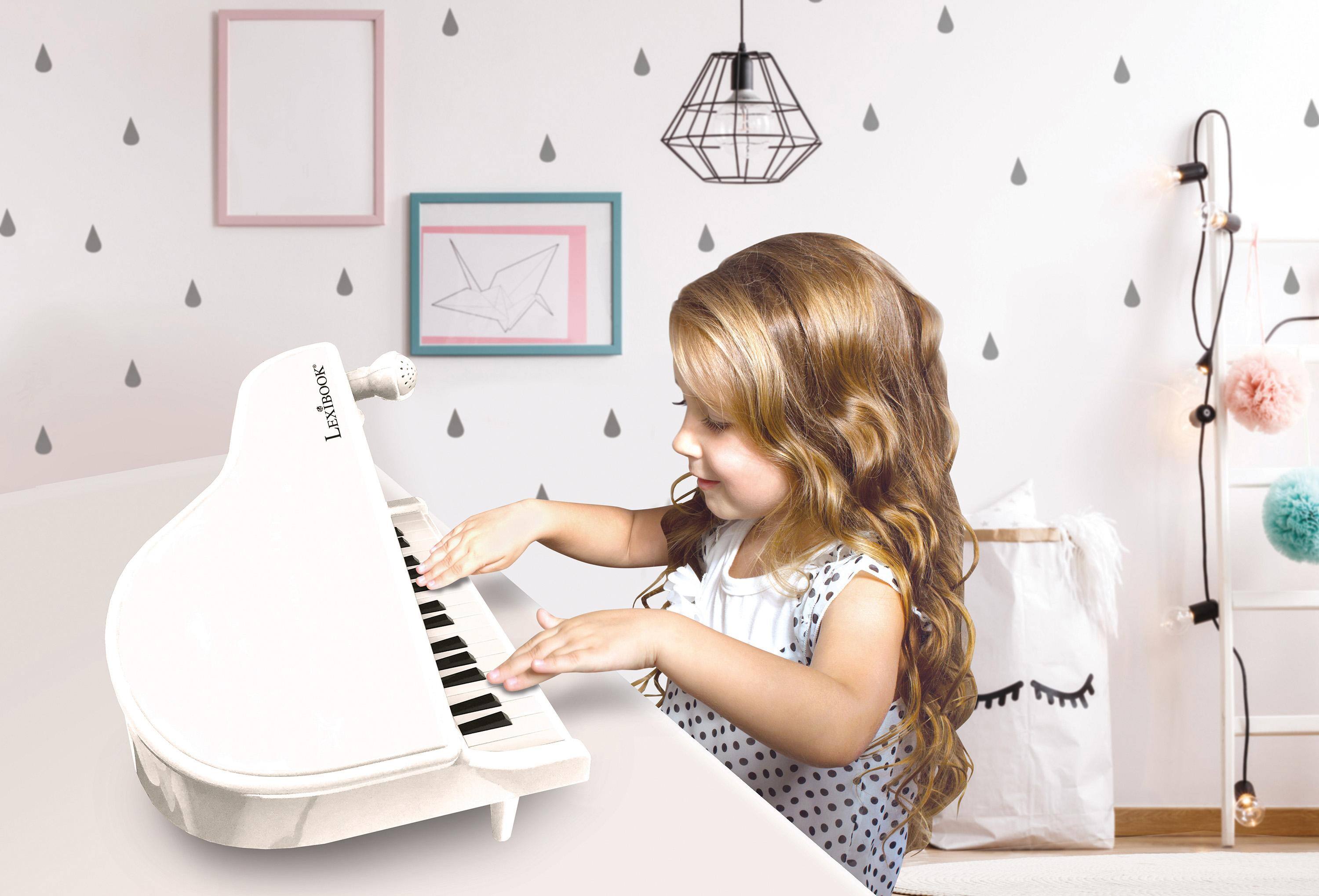 Lexibook Mini Electronic Grand Piano with Mic. 31 Light Up Keys - Best Buy