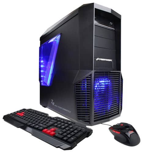  CyberPowerPC - Gamer Xtreme Desktop - Intel Core i7 - 8GB Memory - 2TB Hard Drive - Black/Blue