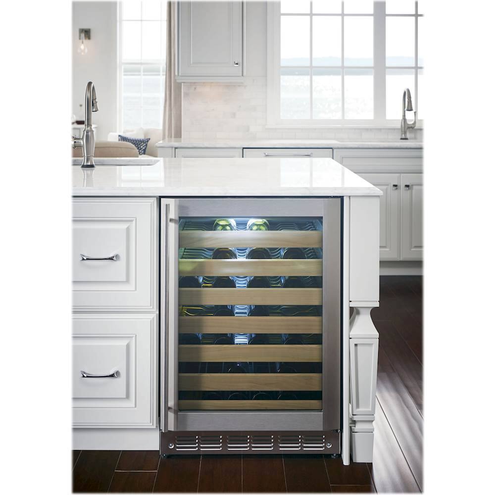 Customer Reviews Monogram 57Bottle BuiltIn Wine Cooler Stainless