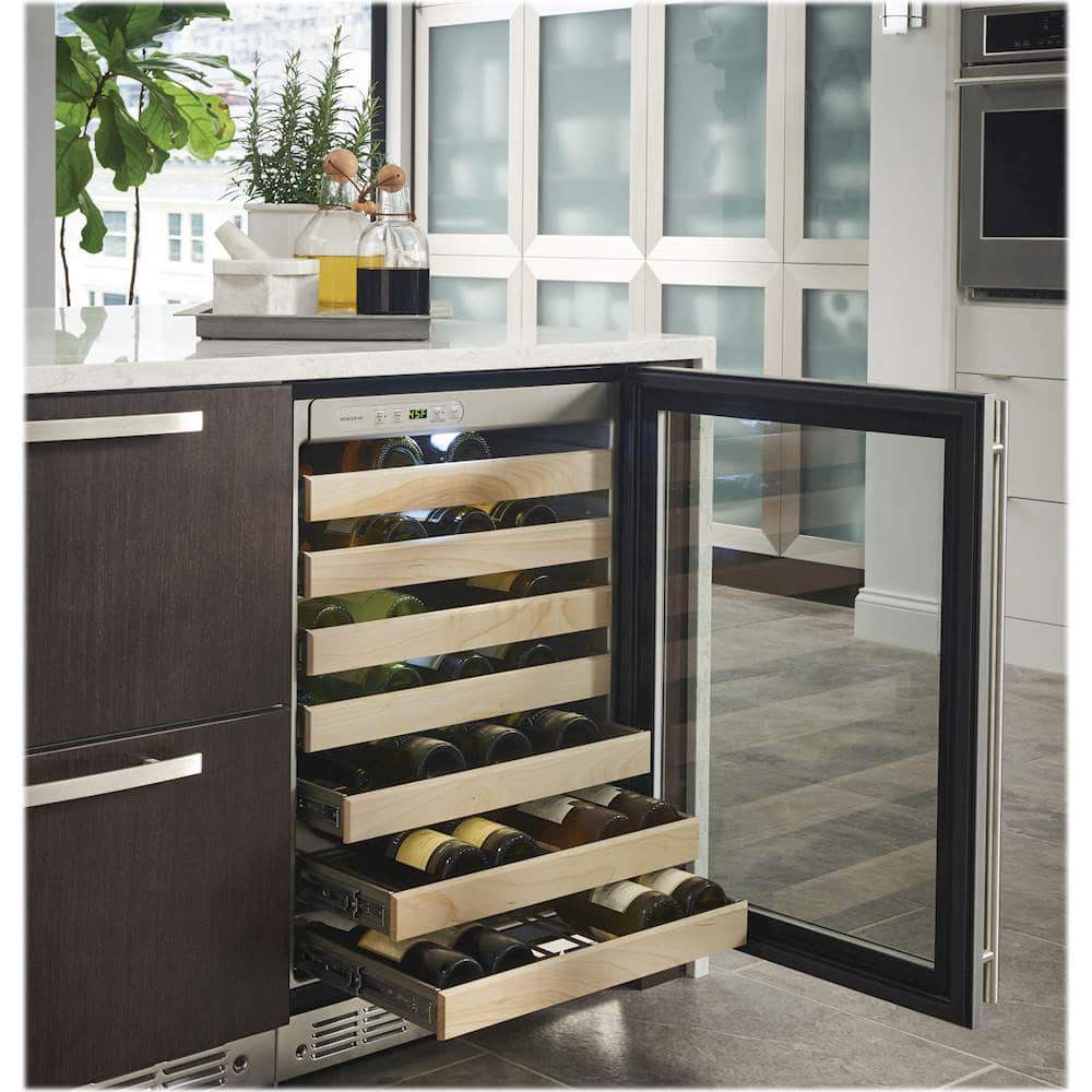 Customer Reviews Monogram 57Bottle BuiltIn Wine Cooler Stainless