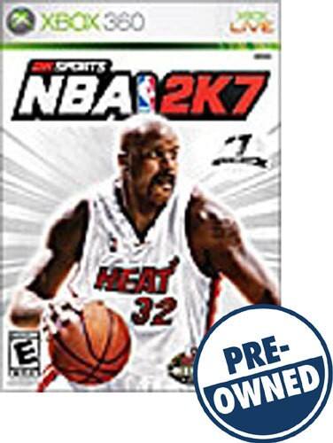 Front Standard. NBA 2K7 — PRE-OWNED - Xbox 360.