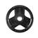 Front. Inspire - Inspire Fitness 25 LB Rubber Olympic Weight Plate - Black.