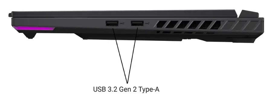 The text on the image reads "USB 3.2 Gen 2 Type-A."