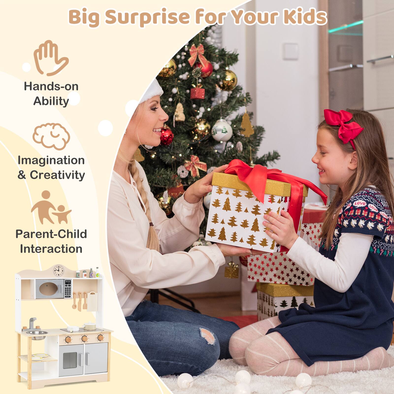 Big Surprise for Your Kids

- Hands-on Ability
- Imagination & Creativity
- Parent-Child Interaction