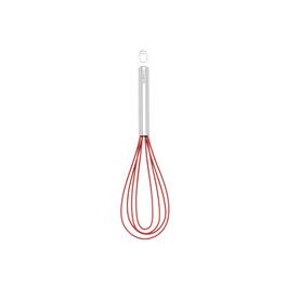 Cuisipro - 10 Inch Silicone Flat Whisk - Red