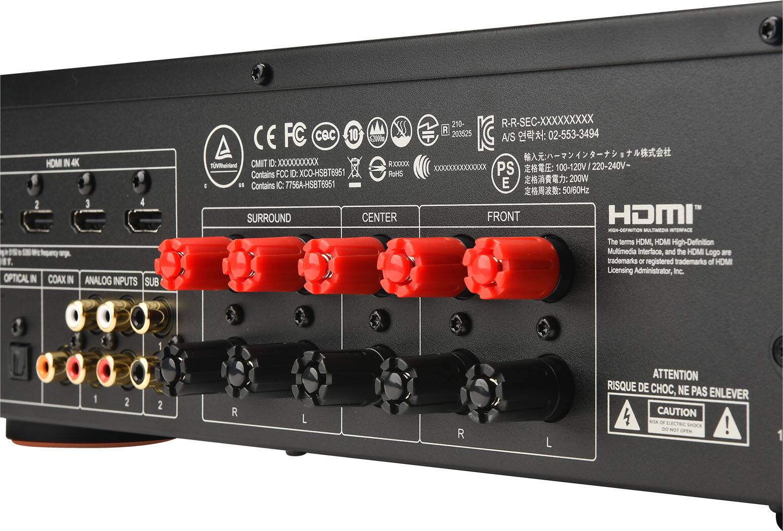 JBL MA310 5.2ch 4K AV Receiver White JBLMA310WHTAM Open Box Best Buy