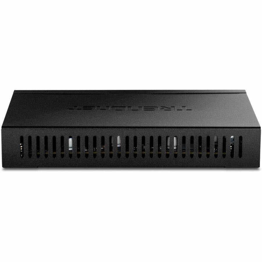 Alt View 5. Trendnet - TRENDnet 6-Port 10G Switch, 4 x 2.5G RJ-45 Base-T Ports, TEG-S762, 2 x 10G RJ-45 Ports, 60Gbps Switching Capacity, Wall - Unknown.