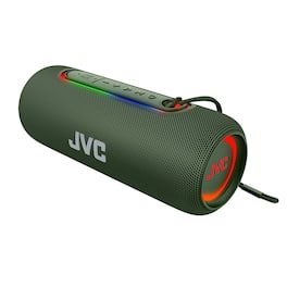 JVC - Portable Bluetooth® Speaker with LED Lights and Speakerphone, True Wireless, SP-PA5BT - Green