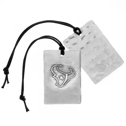 Front. Wendell August Forge - Bag Tag - Silver.