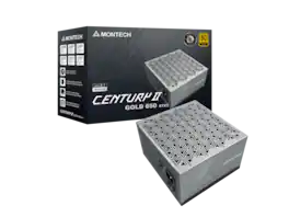 Montech - Century II 650W 80+ Gold Modular PSU - ATX 3.1/PCIe 5.1 - Zero RPM - 10Y Warranty