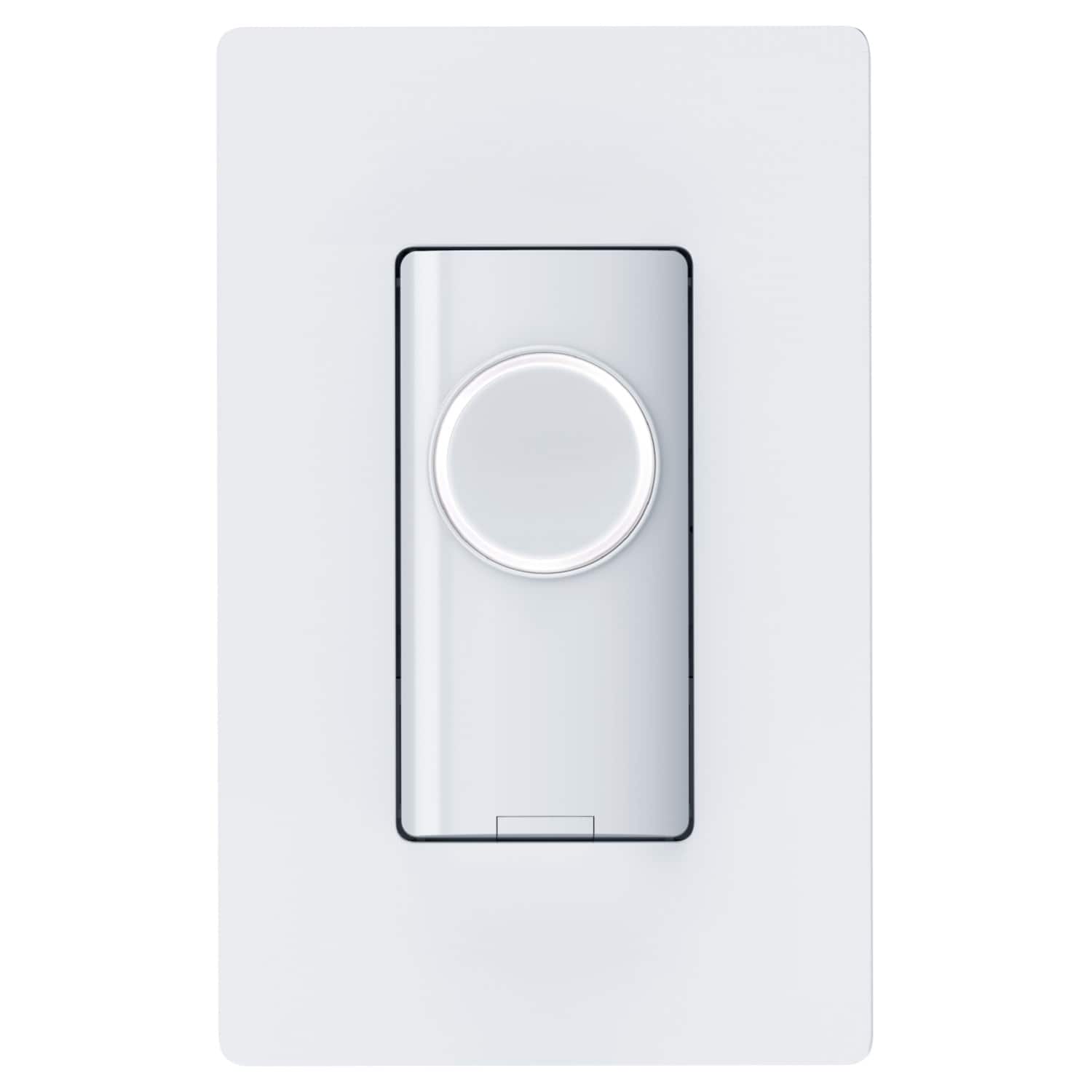 Alt View 1. Cync - Smart Switch, On/Off Button Style, No Neutral Wire Required, Bluetooth and 2.4 GHz Wifi - White.