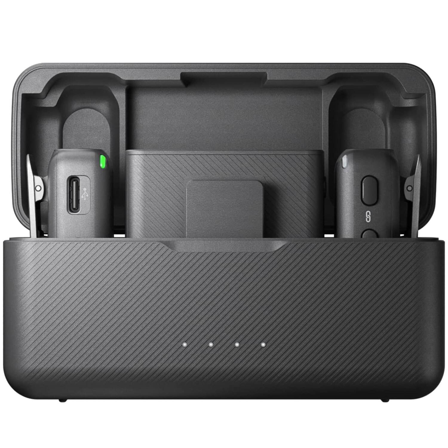 Alt View 2. DJI - Mic Wireless Microphone System and Audio Recorder 2-Year Extended Warranty Accessory Bundle.