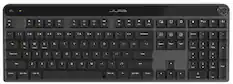 The text on the image is already grouped and correctly spelled. It is a list of keys on a keyboard, including function keys, number keys, and other special keys.