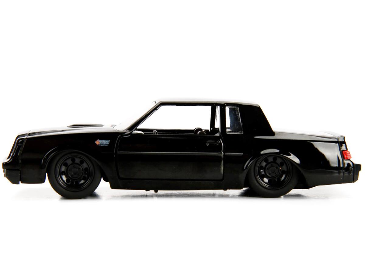 Left. Jada - Dom's Buick Grand National Black "Fast & Furious" Movie 1/32 Diecast Model Car by Jada - Black.