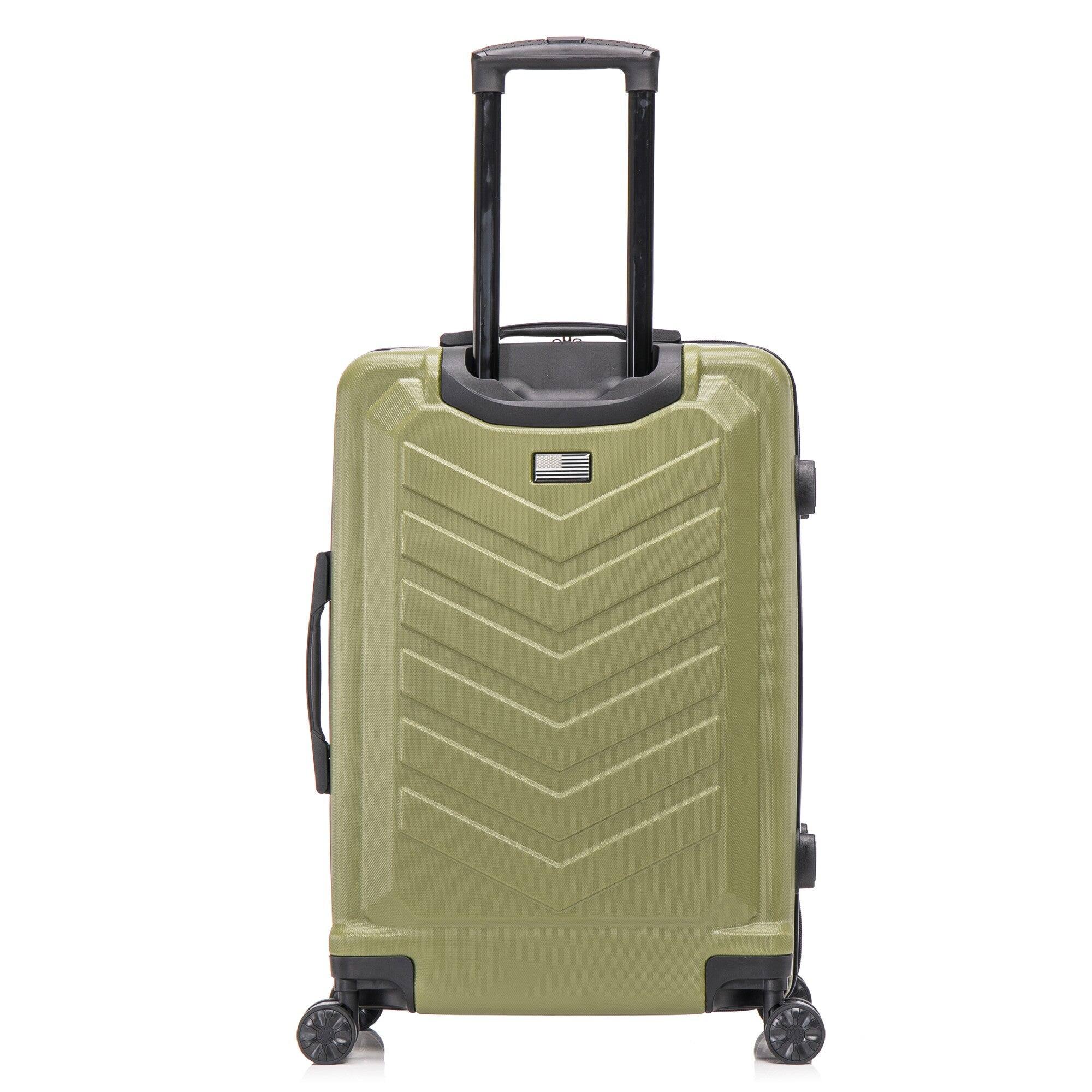 Alt View 4. US Army - FOX 24" Medium Suitcase - OLIVE DRAB.