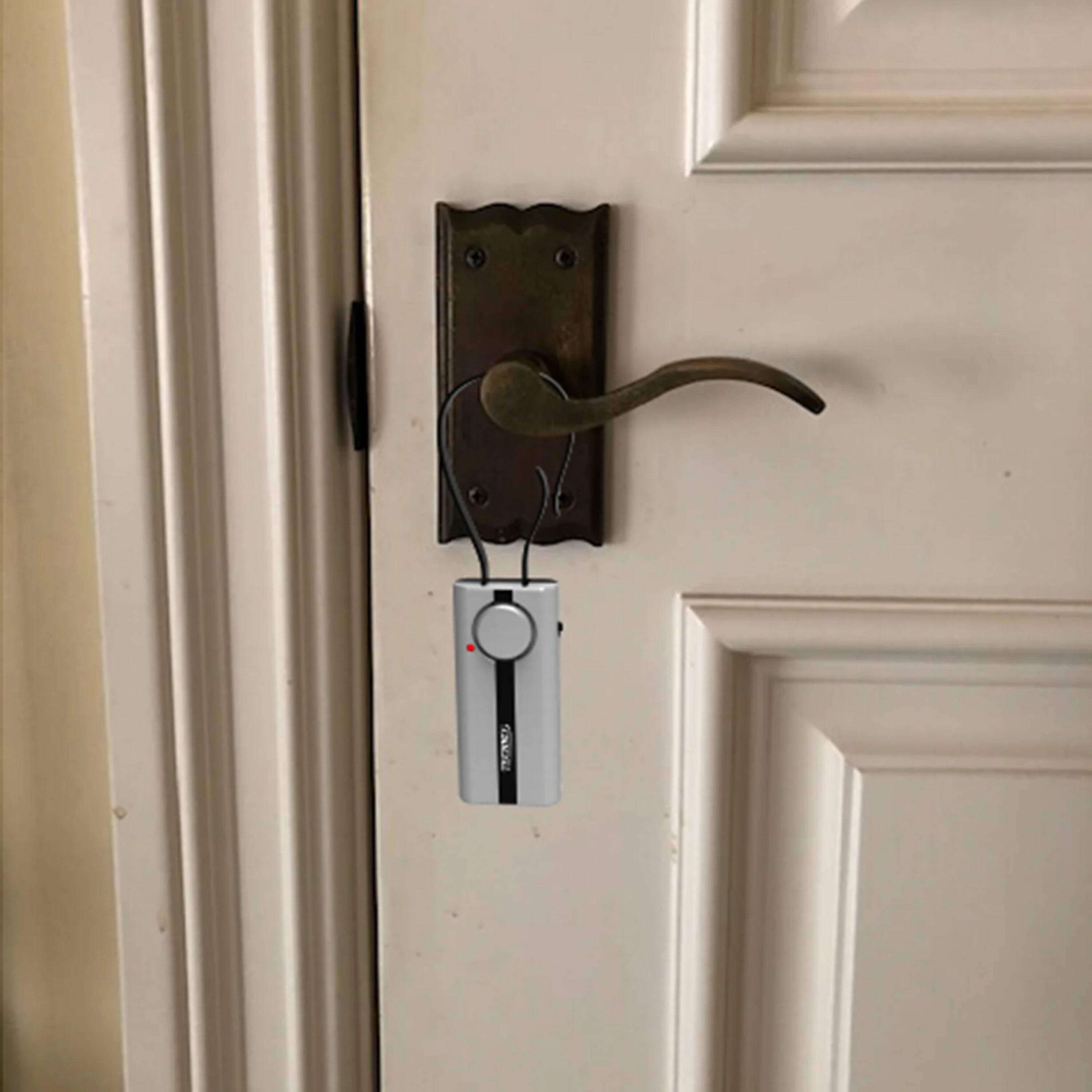 Left. Techko - Hanging Safety Guard Alarm.