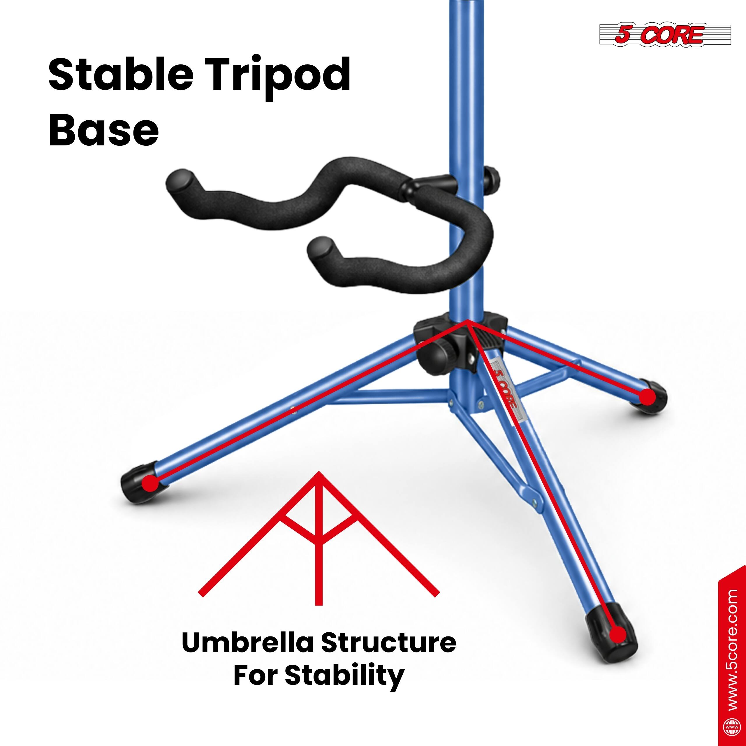 Stable Tripod Base

5 CORE

Umbrella Structure For Stability

www.5core.com