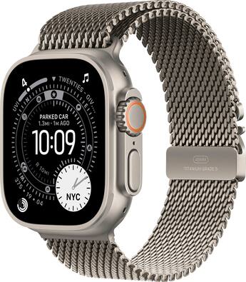 Apple Watch Ultra 3 (GPS+Cellular) 49mm Titanium Case with Apple Watch Ultra 3 (GPS+Cellular) 49mm Titanium Case with
