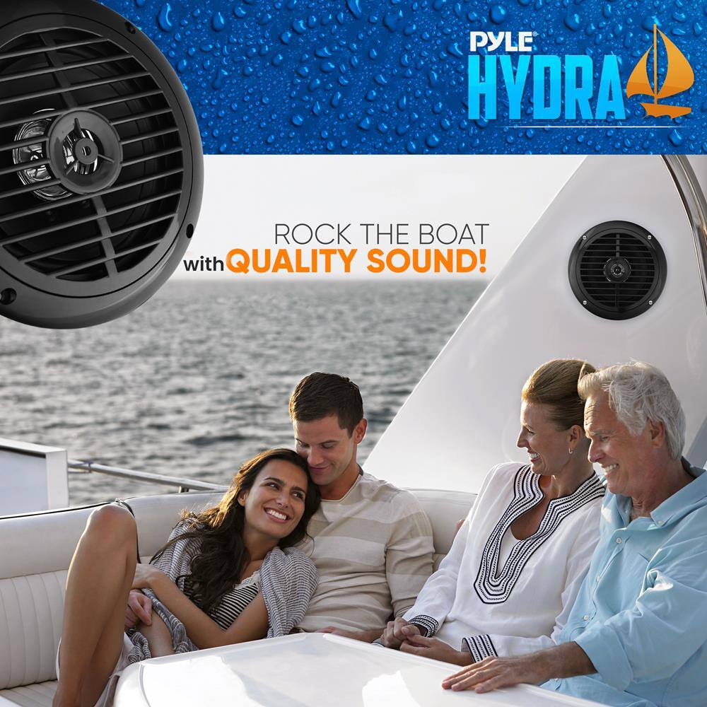 PYLE HYDRA

ROCK THE BOAT with QUALITY SOUND!
