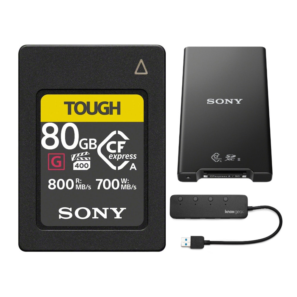 その他 Sony CFexpress Type A 160GB Tough Sony CFexpress Type A 160GB Memory Card with Card Reader and