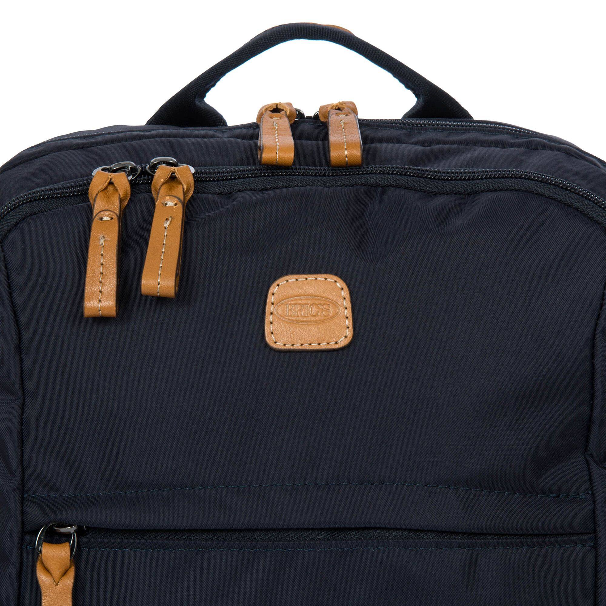 Alt View 2. Bric's - Bric's X-travel City Backpack Piccolo - Navy.