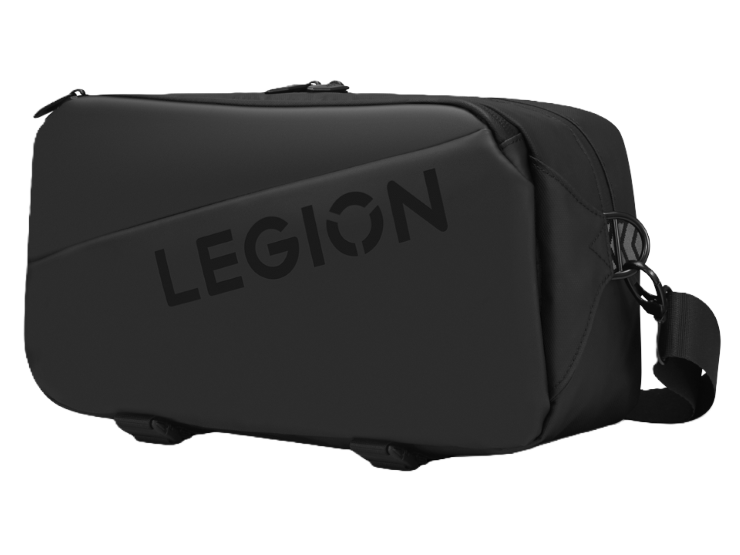 Left. Lenovo - Legion Go Sling Bag - Black.