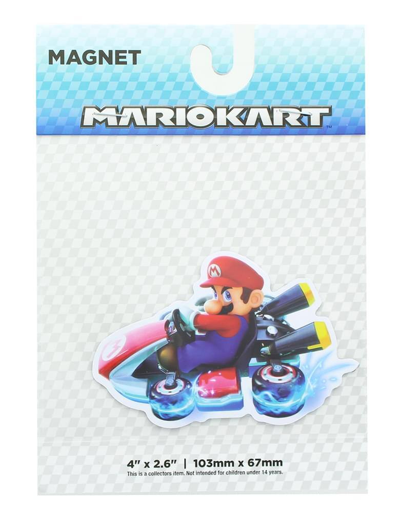 MAGNET MARIOKART™  
4" x 2.6" | 103mm x 67mm  
This is a collectors item. Not intended for children under 14 years.