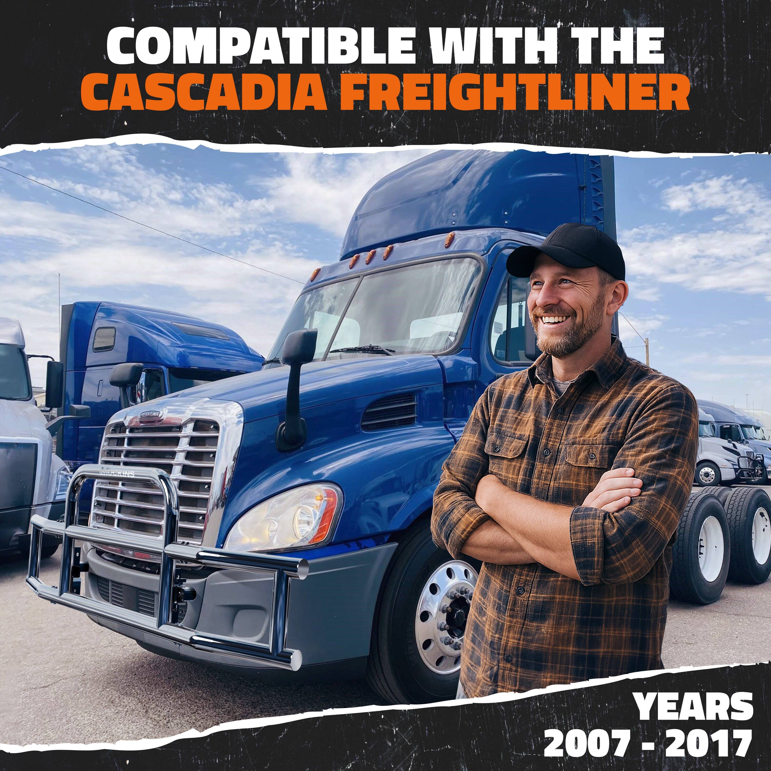 COMPATIBLE WITH THE CASCADIA FREIGHTLINER  
YEARS 2007 - 2017