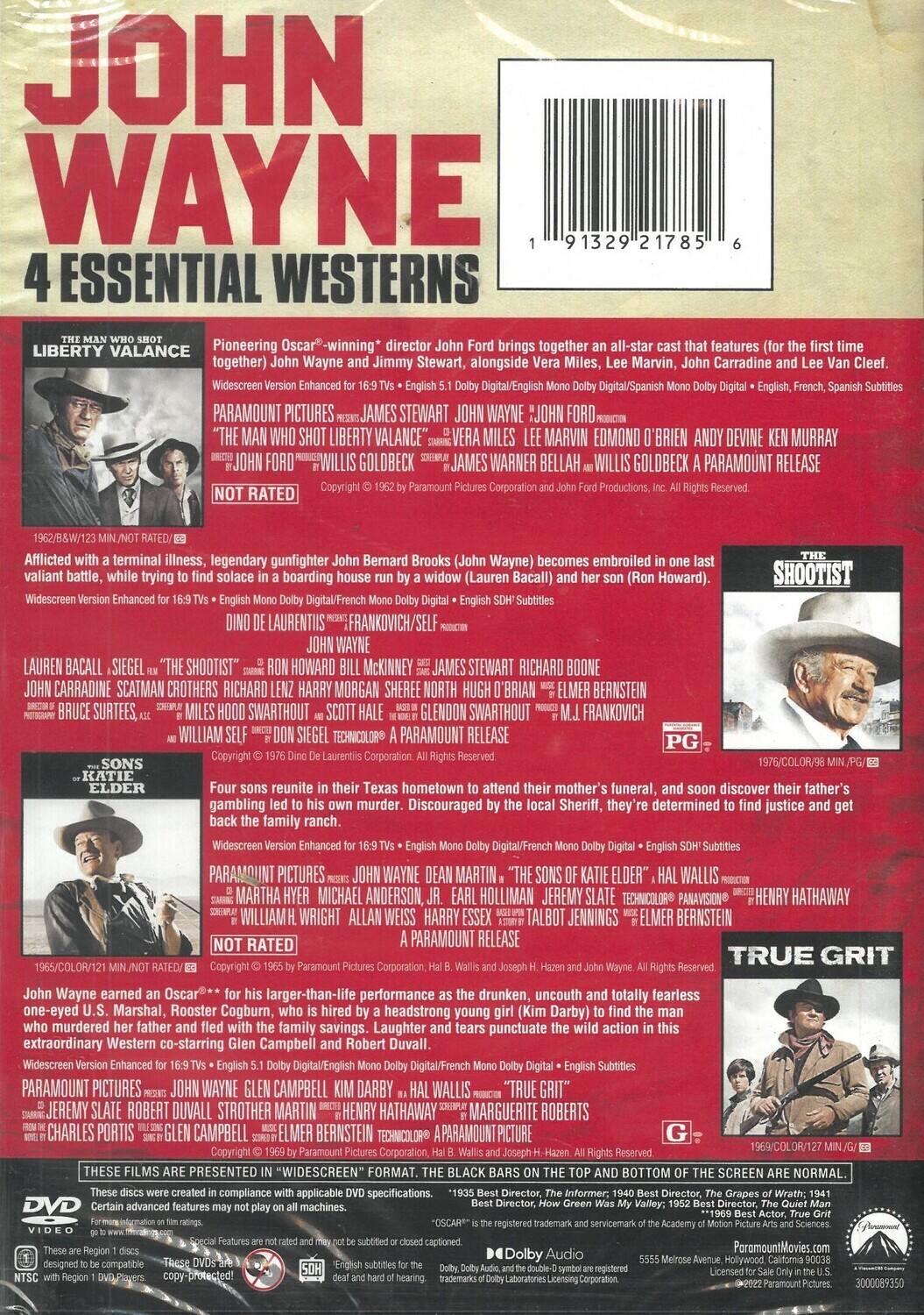 Alt View 1. John Wayne: 4 Essential Westerns   - DVD.