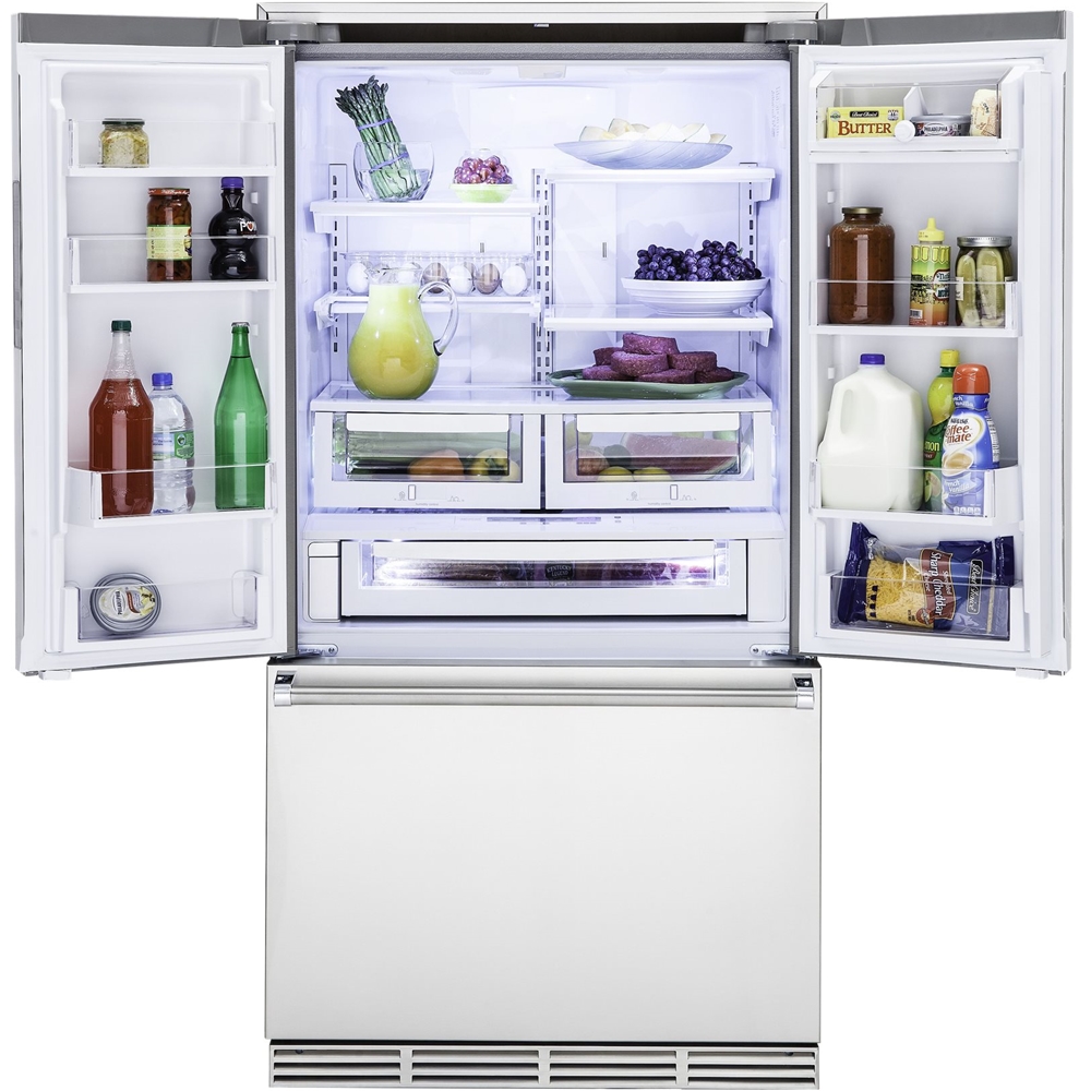 Customer Reviews: Viking 3 Series 22.1 Cu. Ft. French Door Counter-Depth Refrigerator Stainless 