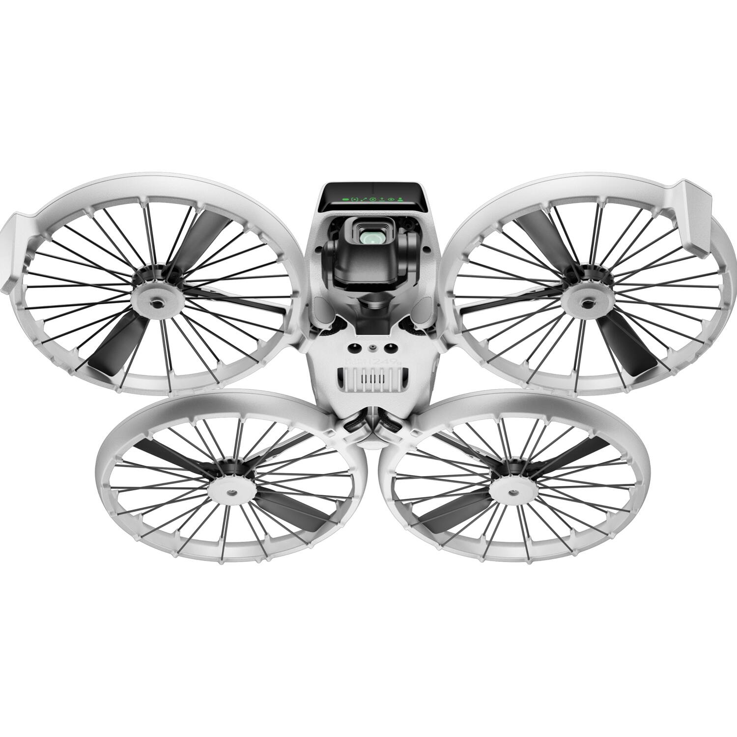 Alt View 4. DJI - Flip Drone Quadcopter with RC 2 Screen Remote Controller, Follow Me Drone with 4K UHD Camera.