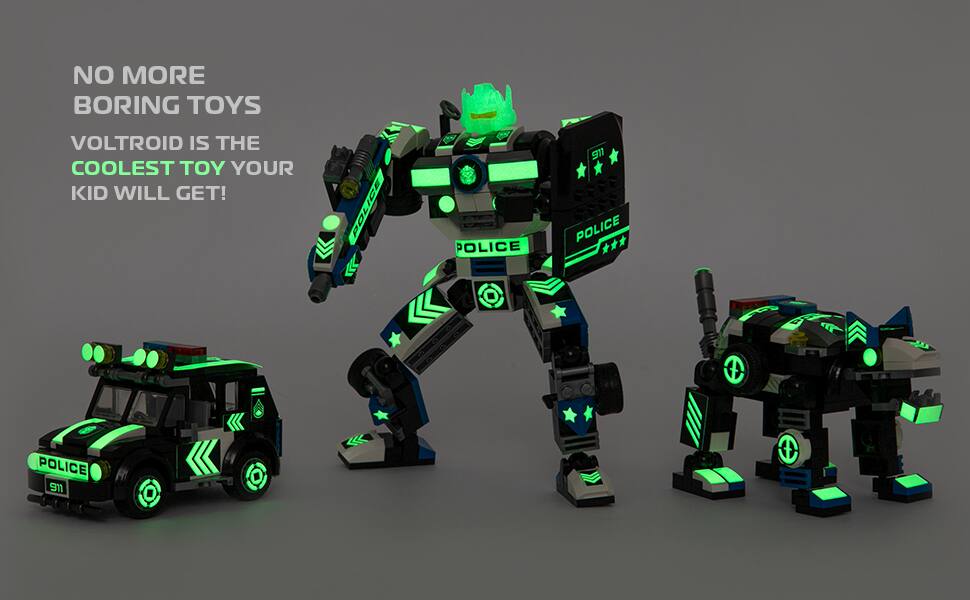 NO MORE BORING TOYS  
VOLTROID IS THE COOLEST TOY YOUR KID WILL GET!