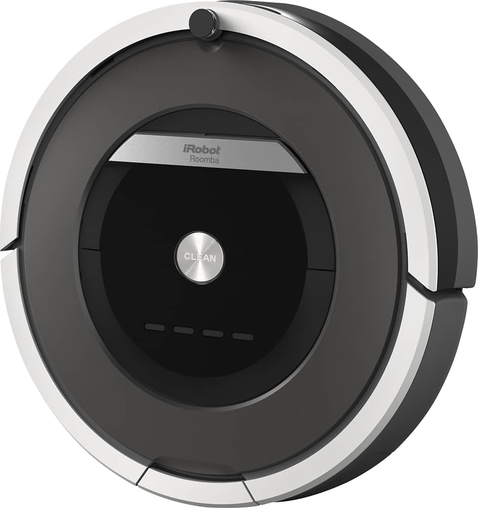 Best Buy: iRobot Roomba 870 Self-Charging Robot Vacuum Black/Gray