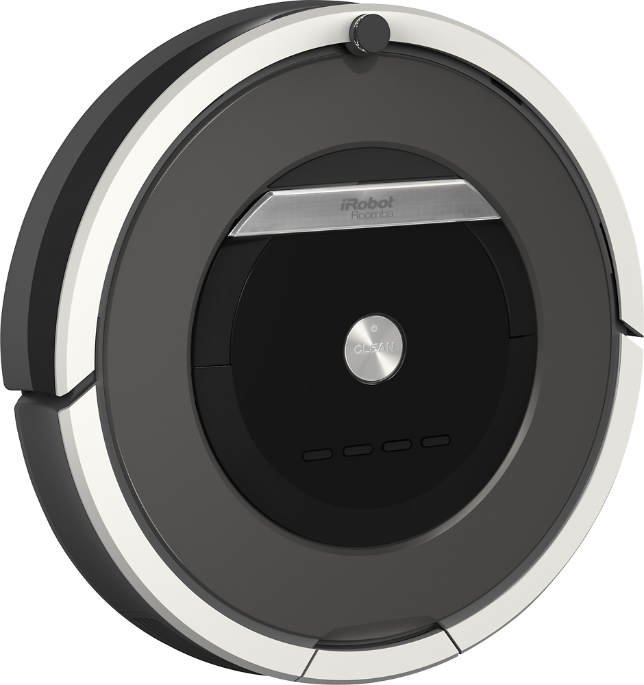 Best Buy: iRobot Roomba 870 Self-Charging Robot Vacuum Black/Gray