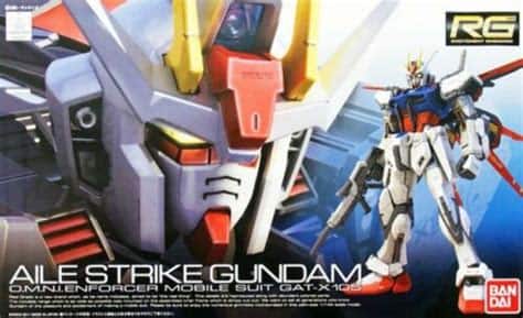 BANDAI NAMCO Entertainment - Bandai RG #03 AILE STRIKE Gundam GAT-X105 1/144 Scale Kit price history on PriceWatchPro