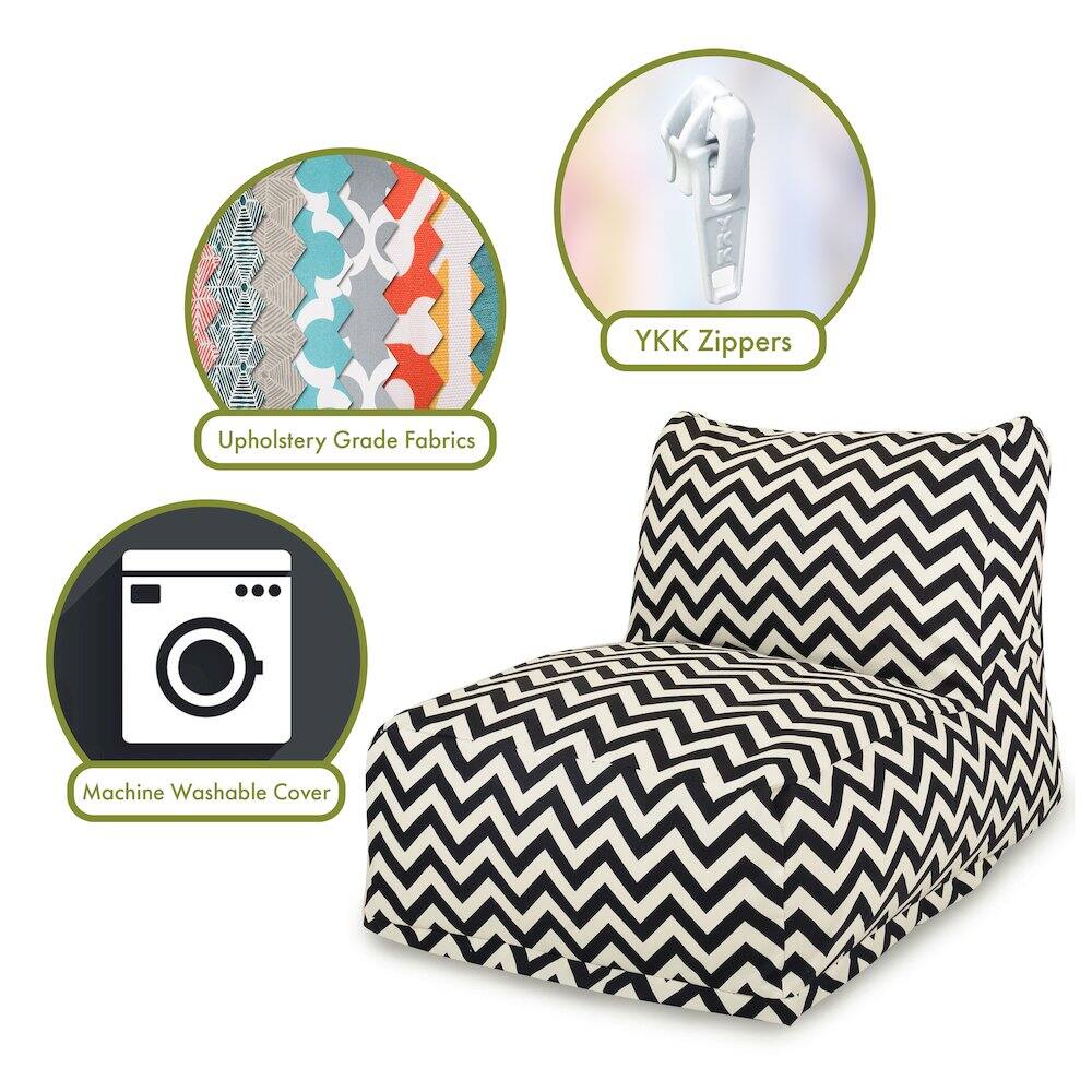 - Upholstery Grade Fabrics
- YKK Zippers
- Machine Washable Cover