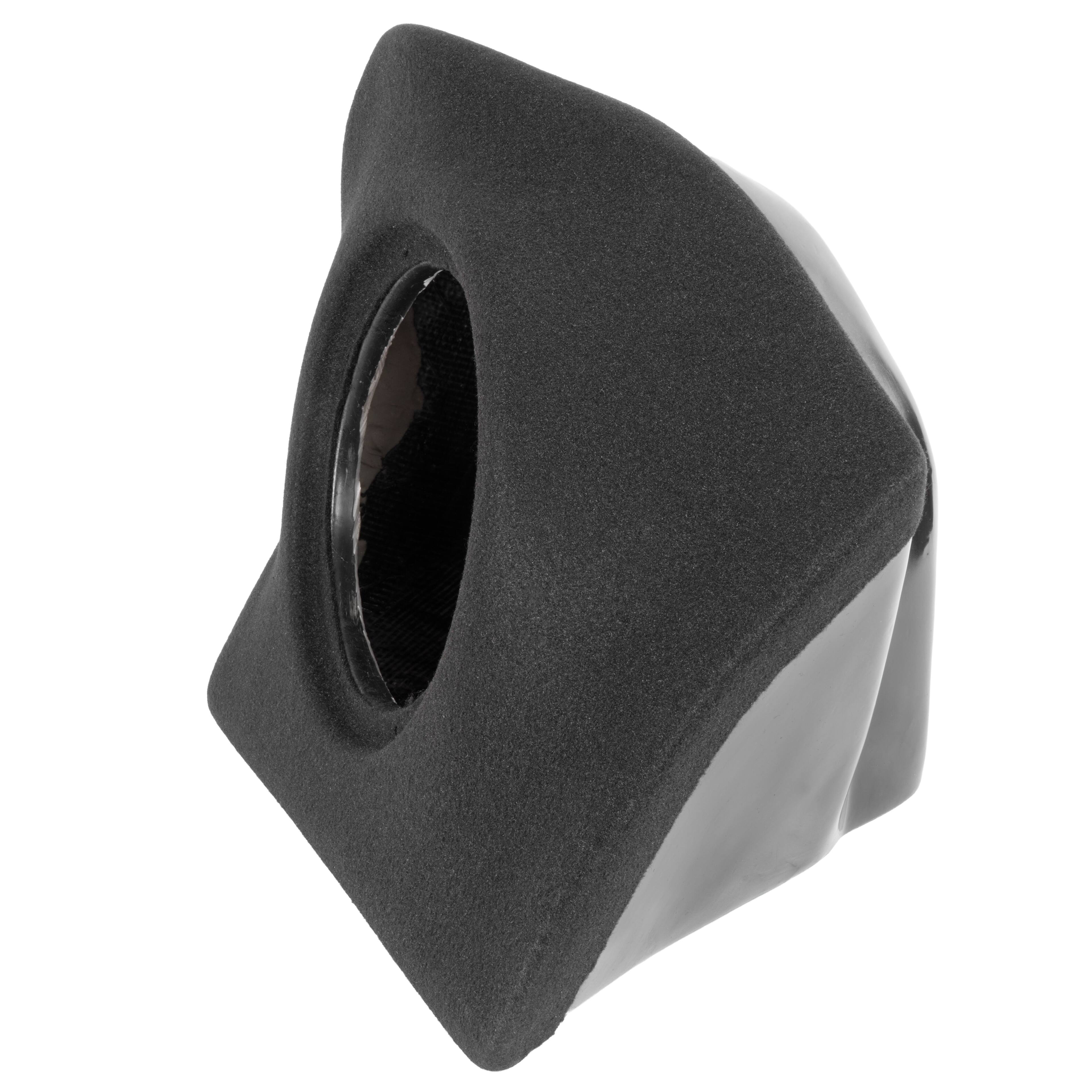 Back. NVX - 2006-2013 Lexus IS250/IS350/ISF BOOST Box - Custom-Fit Empty Single 10" Sealed Subwoofer Enclosure - Gray.